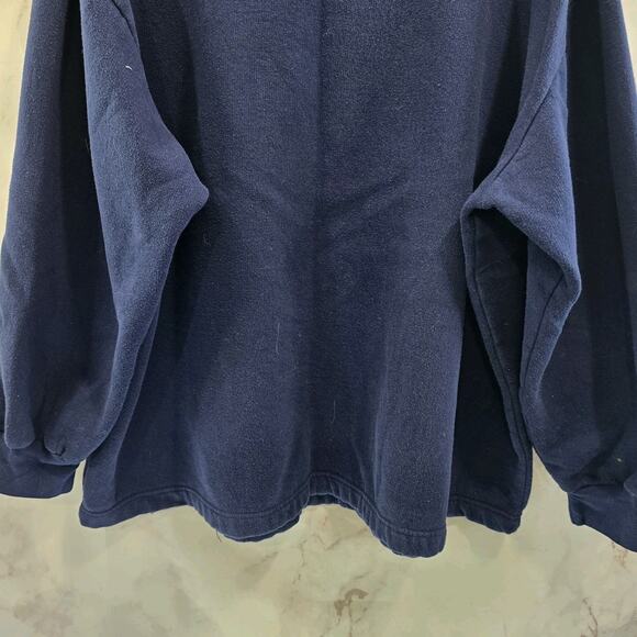 Vintage Sweatshirt Womens 3X Blue 90s Cat In The Hat Dr Suess Crewneck Pullover - Picture 6 of 11